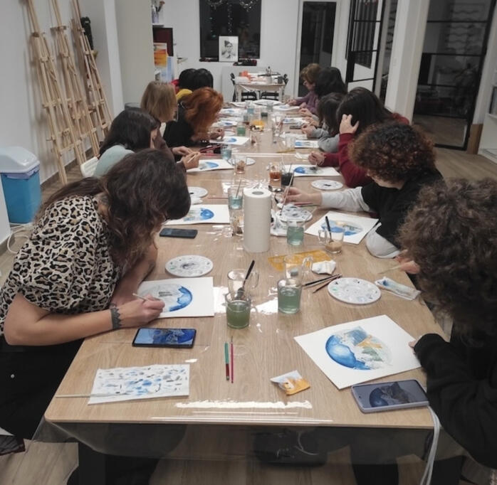 Clases de pintura y dibujo para adultos. MLC Atelier Ponferrada